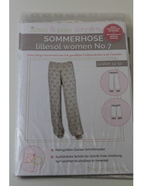 Schnittmuster Lillesol Woman 7 Sommerhose